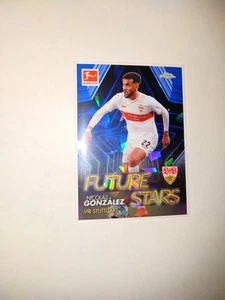 2020-21 Topps Chrome Bundesliga Sapphire Stuttgart Future Stars Nicolas Gonzalez - Bild 1 von 2