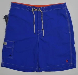 Men's POLO RALPH LAUREN Royal Blue Swimsuit Swim Trunks Small S NWT NEW 4154806 - Picture 1 of 5