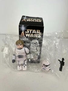TOMY MEDICOM STAR WARS KUBRICK SERIES 4 STORMTROOPER CHASE LUKE SKYWALKER FIGURE - Picture 1 of 5