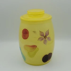 "Tarro de galletas Bartlett Collins vintage década de 1950 era MCM 7,5" - Imagen 1 de 9