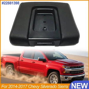 22881398 For 14-17 Chevy Silverado Sierra Middle Seat Black Console Armrest Lid - Picture 1 of 10