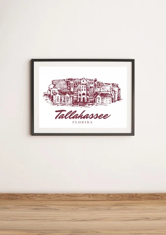 Florida State Seminoles | Doak | 16 x 20 Poster Print | Tallahassee FL Cover