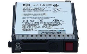 HP - 741232-001 - Disque SSD 400 Go enfichable à chaud - Interface SAS, 12 Go/s - Photo 1/3