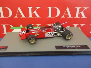 Die cast 1/43 Modellino Auto F1 De Tomaso 505 1970 P. Courage - Foto 1 di 4