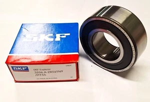 SKF 3206 A-2RS1TN9/MT33 zweireihiges Schräglager 30 x 62 x 23,8 mm - Bild 1 von 4