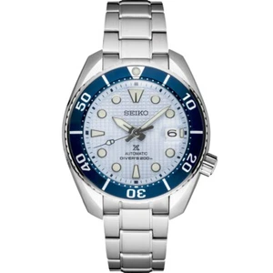 New Seiko Prospex Sumo Ice Blue Dial 200M Divers Men's Watch SPB179 - Picture 1 of 4