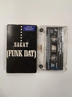 SAGAT (FUNK DAT) 1993 MAXI CASSETTE  SINGLE - Imagem 1 de 2