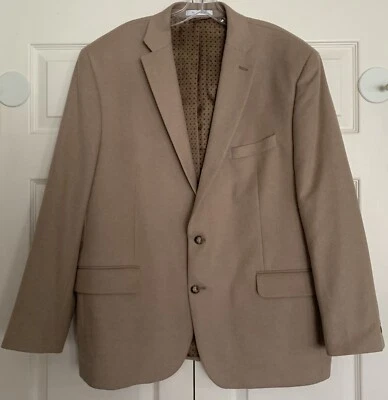 Ralph Lauren Men's Blazer Sport Jacket Wool Silk Cashmere Black Label Beige 48R - Image 1 of 4