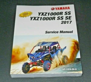 YAMAHA YXZ1000R, YXZ1000 OEM SHOP, SERVICE, MECHANIC REPAIR MANUAL, BOOK 2017 - Foto 1 di 1