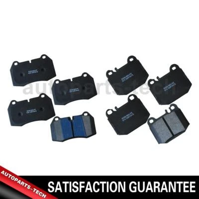 Juego de 2 pastillas de freno de disco delanteras traseras STOP BY BENDIX para Maserati 2004~2006 Foto 1 de 4