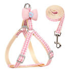 Adjustable Nylon Cat Harness and Leash Cute Small Puppy Dog Step In Walking Vest