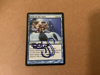 MTG Magic Sway of the Stars x1 Signed Artist Proof Betrayers BOK Randy Gallegos - Image 1 of 2