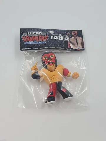 El Generico (Sami Zayn) Micro Brawler March 2020 Crate Exclusive Cover