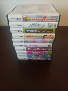Lote 10 juegos Nintendo DS Girly/Young Kid - Imagen 1 de 5
