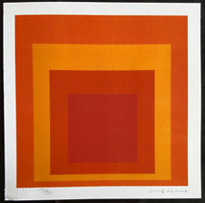 Josef Albers Lithography (Paul Klee Ben Nicholson JACKSON Pollock Arman