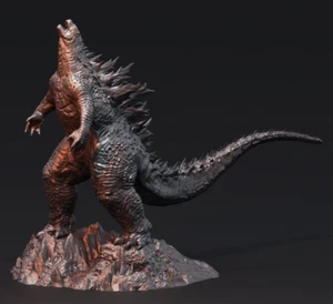 GODZILLA KAIJU resin miniature model kit marvel statue comics movie unpainted - Picture 1 of 3