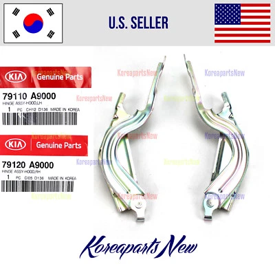 BISAGRAS CAPÓ IZQUIERDA + DERECHA 79110A9000+79120A9000 2 piezas ⭐OEM⭐ KIA SEDONA 2015-2020 Foto 1 de 2