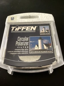Tiffen 55mm Circular Polariser Filter - Like New - Picture 1 of 6