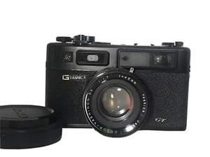 NEAR MINT YASHICA ELECTRO 35 GT BLACK RANGEFINDER 35mm FILM CAMERA  - Picture 1 of 3