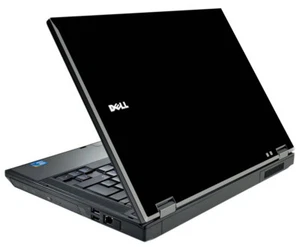 BLACK Vinyl Lid Skin Cover Decal fits Dell Latitude E5410 Laptop - Picture 1 of 1
