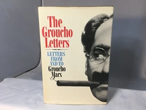The Groucho Letters From & To Groucho Marx First Edition 1st Printing DJ 1967 - Picture 1 of 12