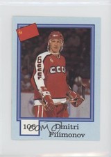 1992-93 Semic Hockey Snickers Stickers Dmitri Filimonov #106