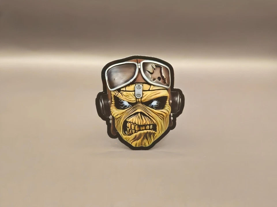 Adesivos de vinil Iron Maiden Up The Irons música heavy metal Eddie The Head Rock - Imagem 1 de 1