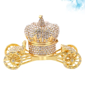 Luxury Crown Ornaments Fairy Tale Props Carriage Adornment - Picture 1 of 11