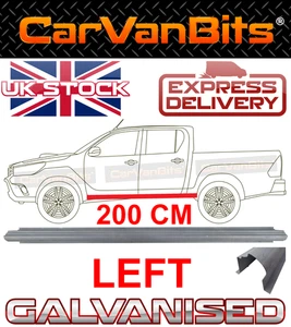 FOR TOYOTA HILUX MK8 2015- N110 N120 N130 SILL REPAIR BODY RUST PANEL LEFT - Picture 1 of 5
