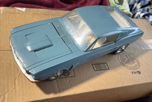 1967 AMF Wen-Mac Ford Mustang Fastback 2+2 16” Toy w/ Box – Blue READ - Picture 1 of 18