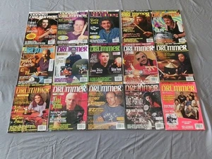 Mixed Lot Of 15 MODERN DRUMMER Magazine's 1996-1998 GOOD CONDITION - Picture 1 of 21