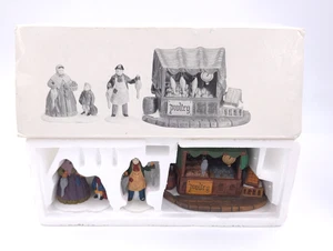 Department 56 Heritage Village Poultry Market Set of 3 in Original Box - Picture 1 of 7