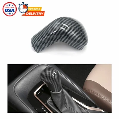 Gear Shift Knob Black Cover Trim ABS For Toyota Corolla 2018-2021 Hatchback - Image 1 of 4