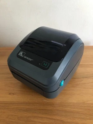 Zebra GK-420D Thermodrucker - (GK42-202520-00) Hochauflösender Etikettendrucker - Bild 1 von 4