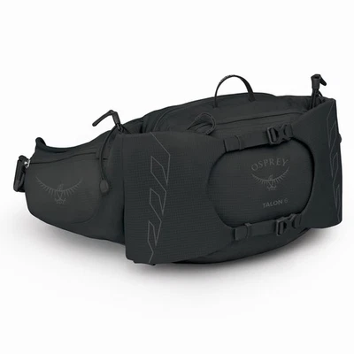 Osprey Talon 6 Gray Lumbar Waist Pack With Botttles  - Image 1 of 4