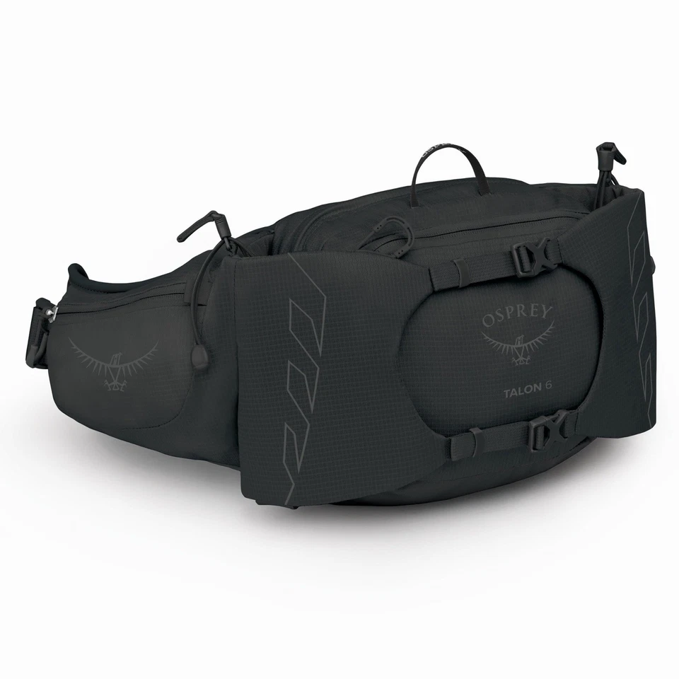 Osprey Talon 6 Gray Lumbar Waist Pack With Botttles  - Image 1 of 4