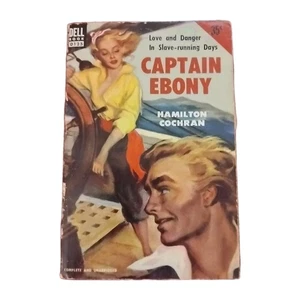 Captain Ebony, Hamilton Cochran (Dell Romantic Novel, Vintage Paperback 1948)  - Picture 1 of 4