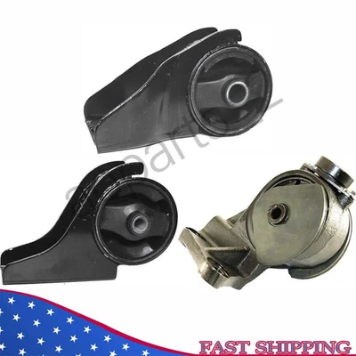 Juego de montaje de motor y transmisión delantero 3 piezas. Kia Sedona 2002-2005 3,5 L Foto 1 de 4