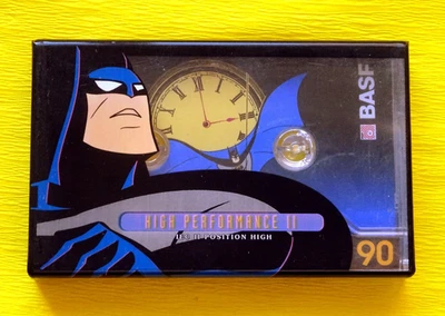 1x BASF "BATMAN" 90 Cassette Tape 1995-1997 + OVP + SEALED + - Image 1 of 2