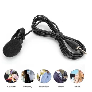 5x Home Game Clip Collar Mini Small Desktop Laptop Computer Wired Mic Amplifi FY - Afbeelding 1 van 9