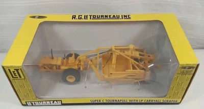 Le Tourneau Model Super C with LP Carryall Scraper 1:50 SpecCast Con 015 MB - Image 1 of 4