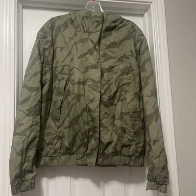 Chaqueta para mujer The North Face Dryvent camuflada cremallera completa talla XL Foto 1 de 4