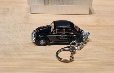 1/87 DIECAST MODEL CAR VOLKSWAGEN BEETLE KEYCHAIN KEYRING Gift Pack  - Image 1 of 4