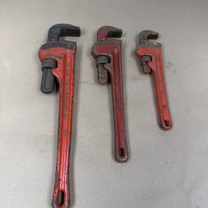 Ridgid Pipe Wrenches 10”, 14”, 18” - Picture 1 of 6
