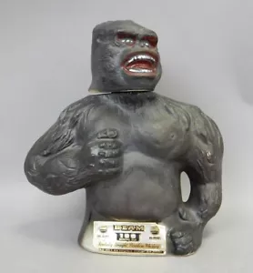 Vintage 1976 KING KONG Jim Beam Whiskey Decanter Figur Paramount LEER - Bild 1 von 4