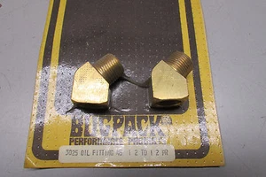 Bugpack 3025 Oil Fittings Pair - Foto 1 di 1