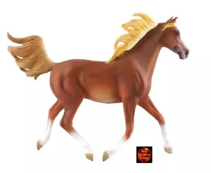 CollectA Chestnut Arab Stallion Horse Deluxe Scale Toy Model Figure 88538 New - Foto 1 di 3