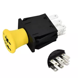 14VDC 10AMP 8PIN Clutch PTO Switch AM131966 for John Deere Lawn Mower Tractors - Picture 1 of 6