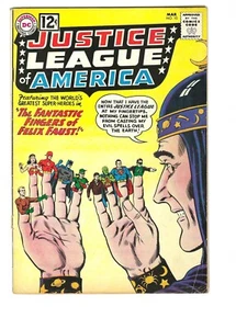 Liga de la Justicia #10 de marzo de 1962 Staple pull se ve bien - Imagen 1 de 2