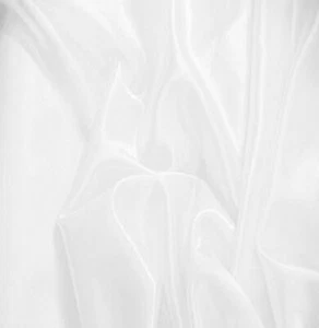 Satin budget dress fabric  White Shiny satin silk satin dress craft fabrics - Picture 1 of 1